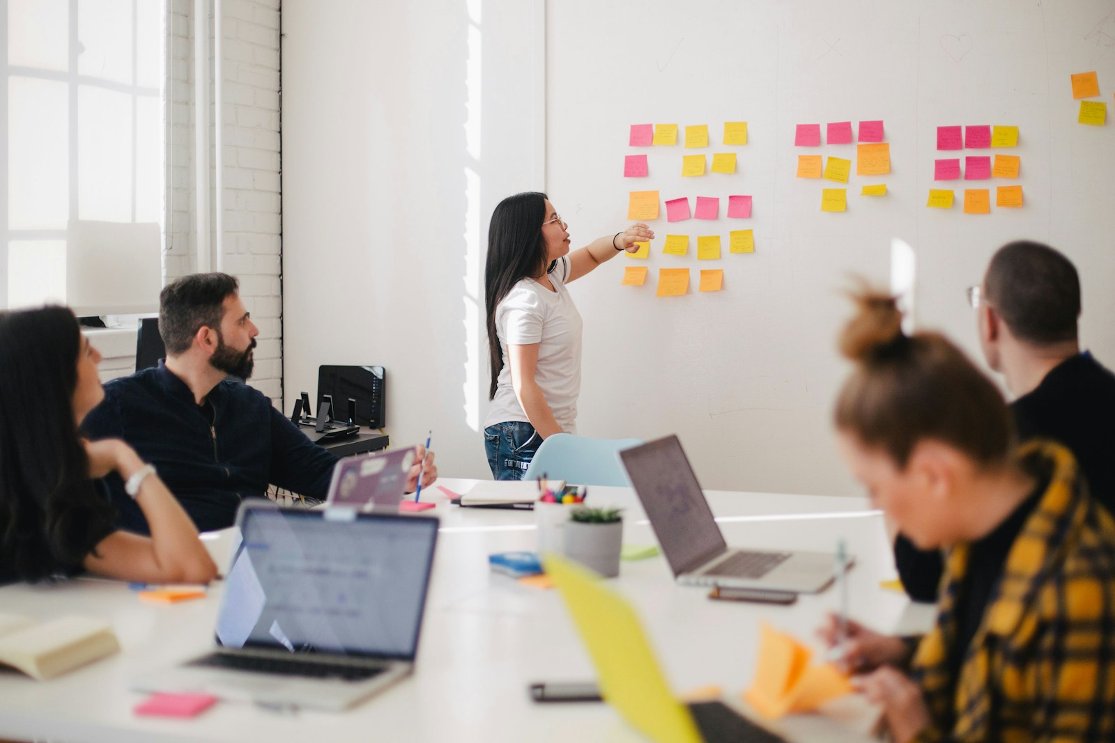 Beratungsworkshop mit Architektur- und Entscheidungsfragen